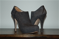 Charcoal Miu Miu Booties, size 8