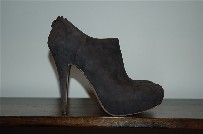 Charcoal Miu Miu Booties, size 8