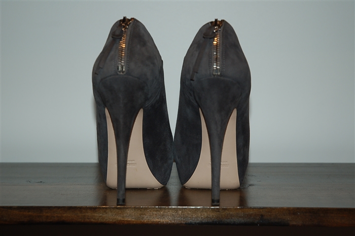 Charcoal Miu Miu Booties, size 8