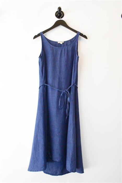 Denim Blue Eileen Fisher A-Line Dress, size S
