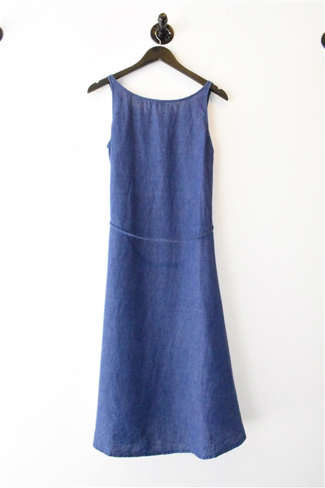 Denim Blue Eileen Fisher A-Line Dress, size S
