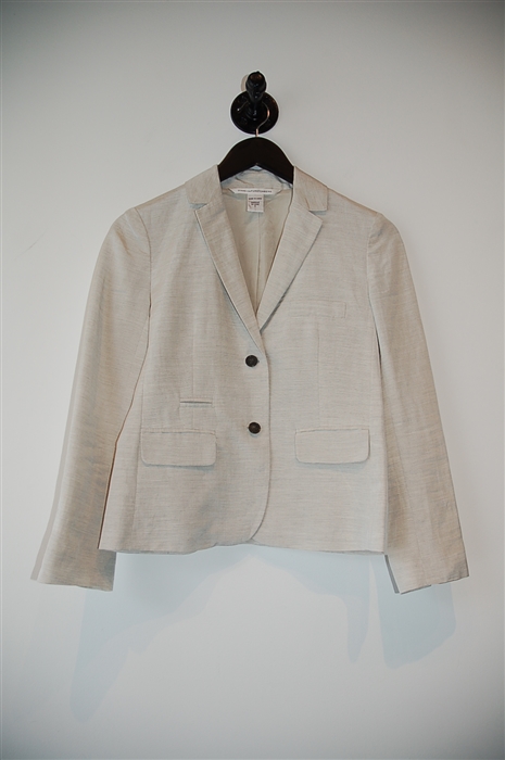 Ivory Diane von Furstenberg Pant Suit, size 0