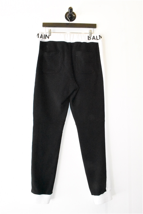 Black & White Balmain Lounge Pants, size 36