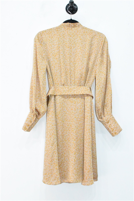 Floral Equipment Wrap Dress, size 0