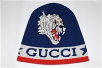 Evening Blue Gucci Beanie, size S