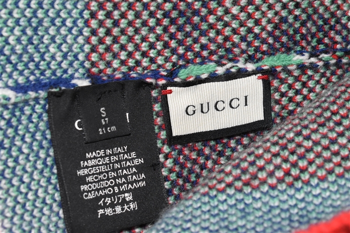 Evening Blue Gucci Beanie, size S