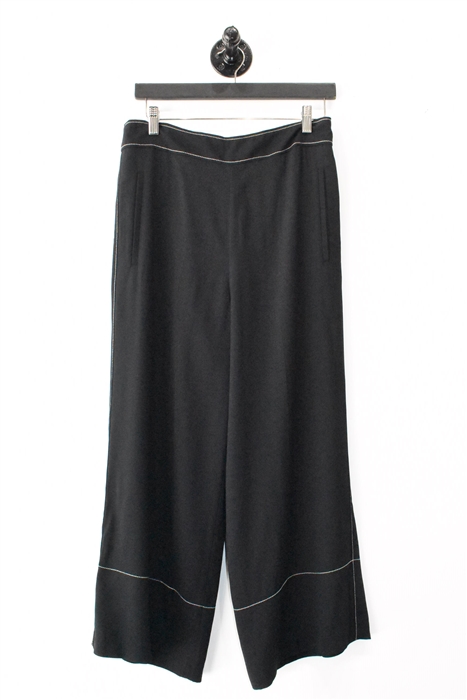 Black Seventy Wide-Leg Trousers, size 8