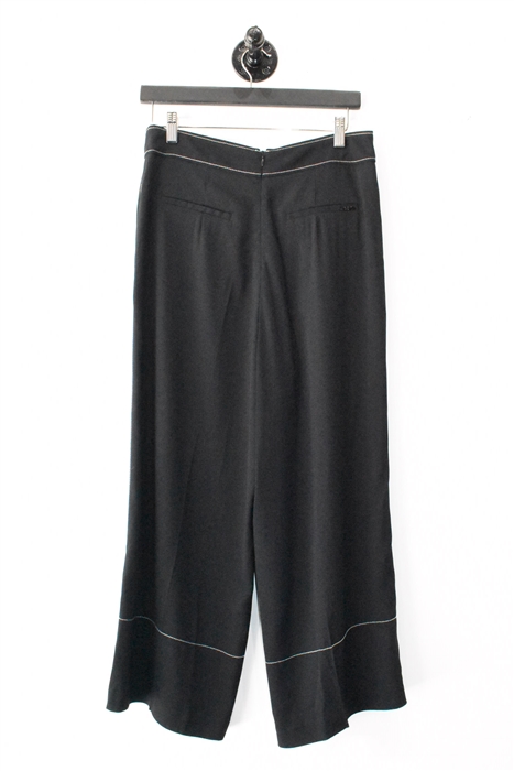 Black Seventy Wide-Leg Trousers, size 8