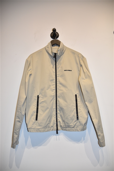 Beige DSquared2 Zippered Jacket, size XL