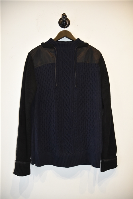 Navy & Black Sacai Pullover, size L