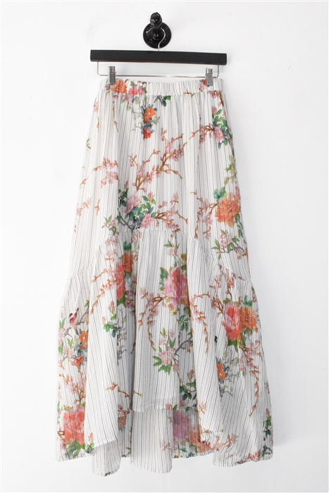 Floral Johnny Was Maxi Skirt, size XS