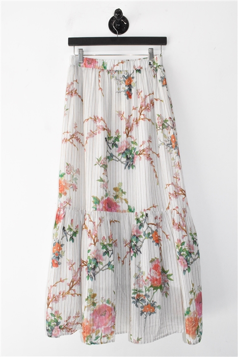 Floral Johnny Was Maxi Skirt, size XS