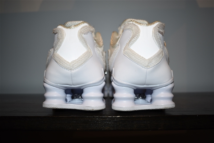 Bright White Comme Des Garcons Sneaker, size 8.5