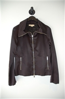 Satin Black Michael Kors Collection Jacket, size 8