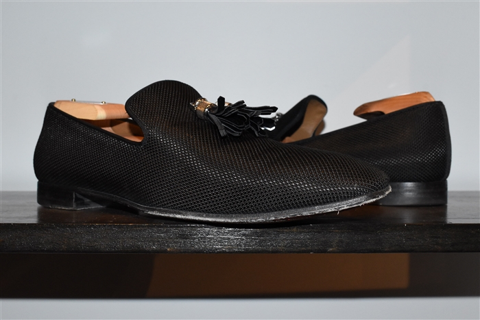 Basic Black Christian Louboutin Slipper, size 9.5