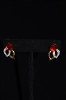 Gold Nina Ricci - Vintage Earrings, size O/S