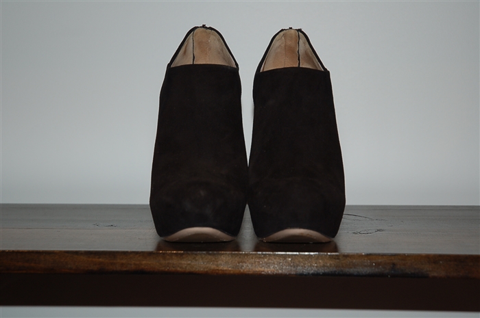 Black Suede Miu Miu Booties, size 8