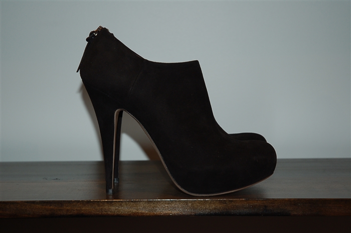 Black Suede Miu Miu Booties, size 8