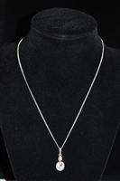 Silver Courreges - Vintage Necklace, size O/S