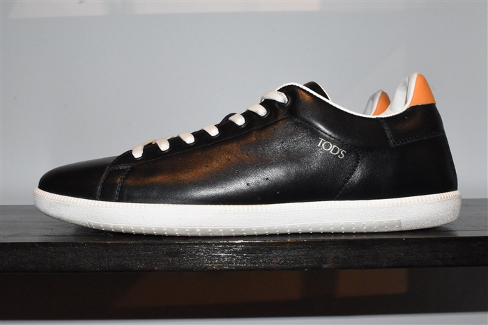 Black Leather Tod's Sneaker, size 10