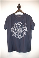 Navy Luisa Cerano T-Shirt, size M