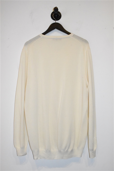 Cream Loro Piana Pullover, size 2XL
