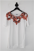 White Marcelo Burlon T-Shirt, size XS
