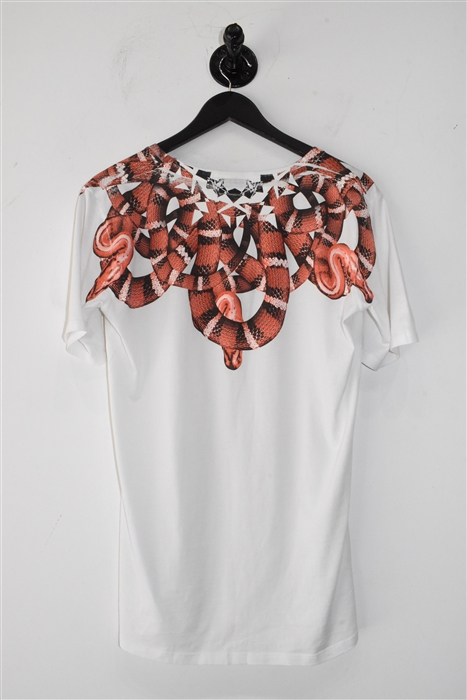 White Marcelo Burlon T-Shirt, size XS