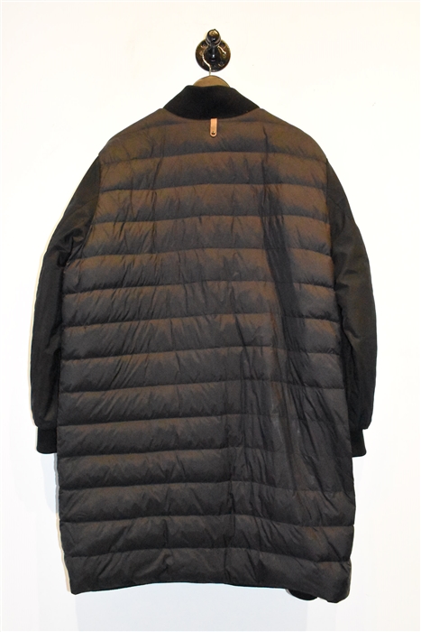 Basic Black Mackage Puffer Coat, size XL