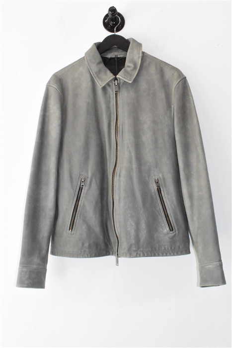 Stone All Saints Leather Jacket, size M