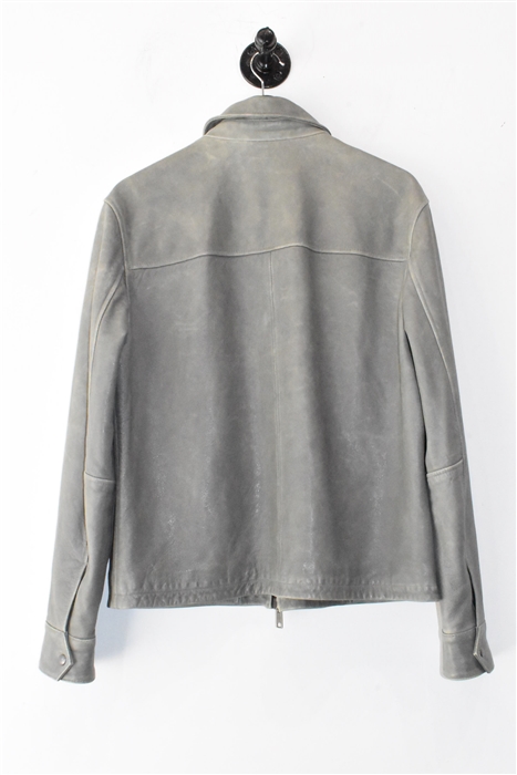Stone All Saints Leather Jacket, size M
