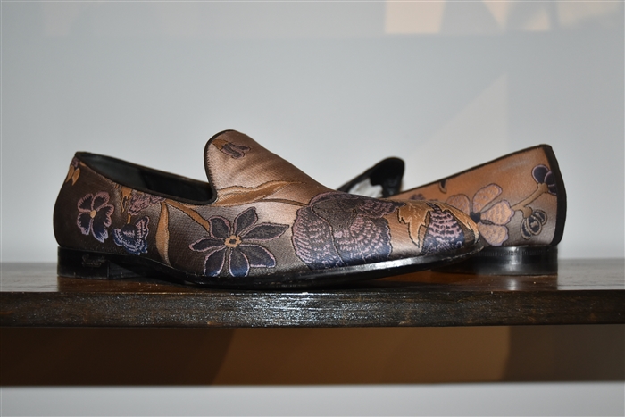 Floral Gucci Slipper, size 12