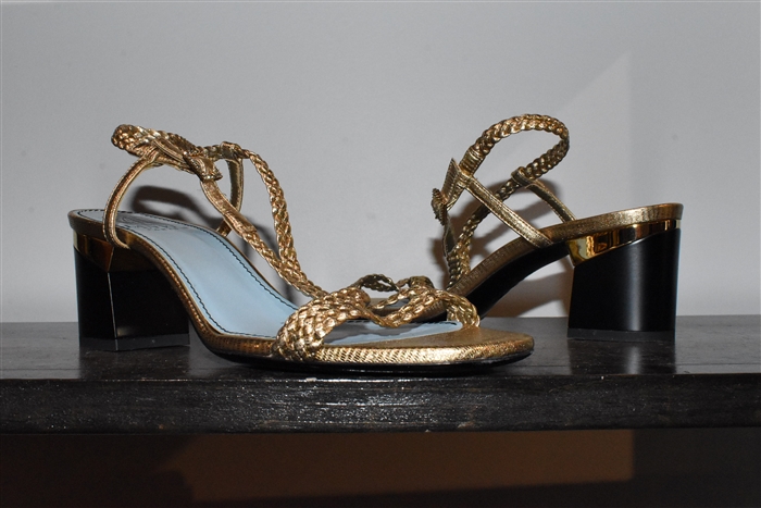 Gold Lanvin Sandal, size 7