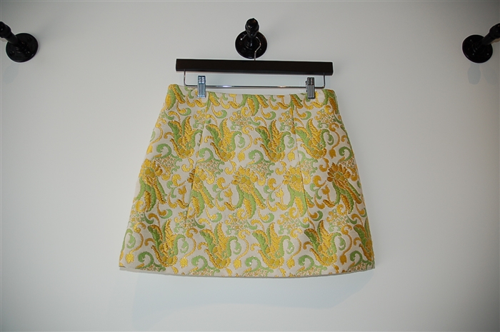 Floral Prada Mini Skirt, size 8
