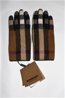 Check Burberry Gloves, size O/S