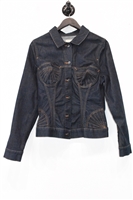 Dark Denim Jean Paul Gaultier Denim Jacket, size M