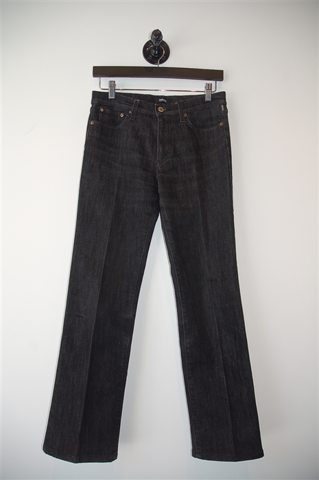 Basic Black Versace Jeans Couture Boot-Cut Jean, size 27