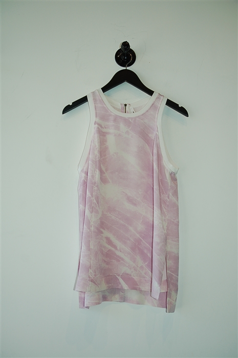 Pastel Pink Helmut Lang Tank Top, size L