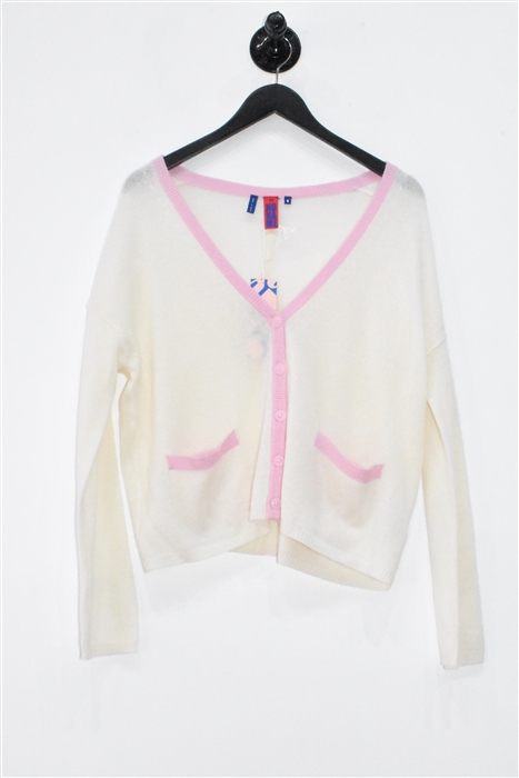 Soft White Noname Cashmere Cardigan, size S