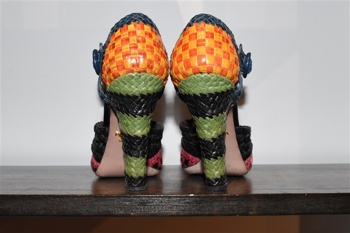 Multicoloured Prada Pumps, size 9.5