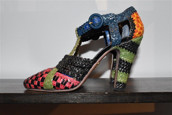 Multicoloured Prada Pumps, size 9.5