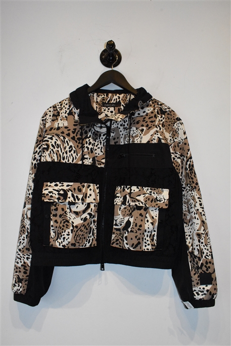 Animal Print Marc Cain Technical Jacket, size M