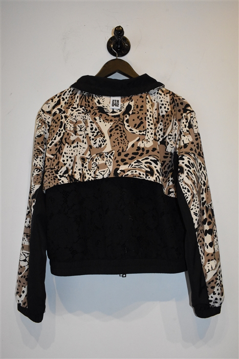 Animal Print Marc Cain Technical Jacket, size M