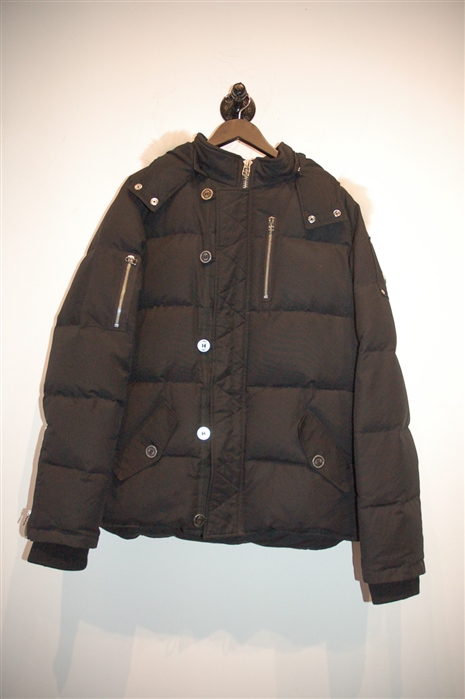 Basic Black Moose Knuckles Parka, size M