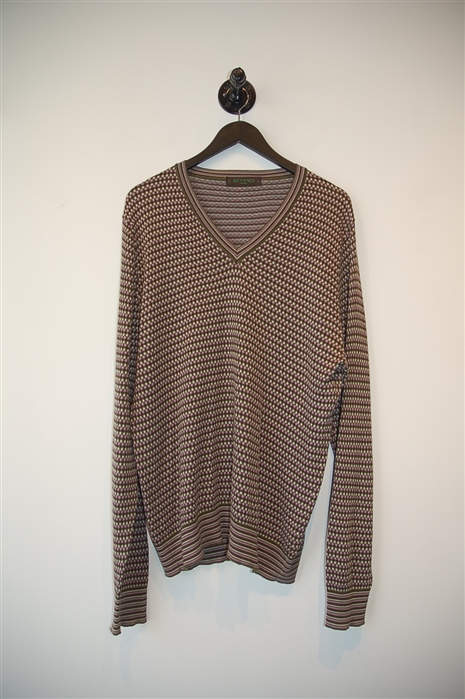 Checkerboard Etro Pullover, size L