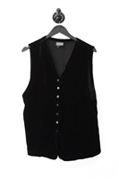Black Velvet Eileen Fisher Vest, size L