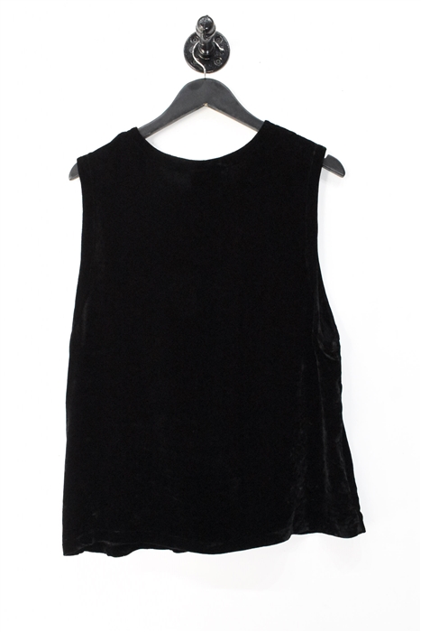 Black Velvet Eileen Fisher Vest, size L