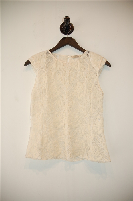 Cream Nina Ricci Sleeveless, size S