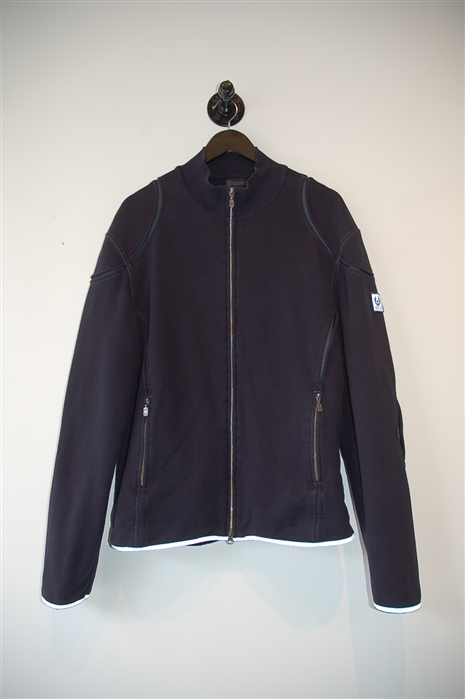 Navy Belstaff Zippered Sweatshirt, size XL