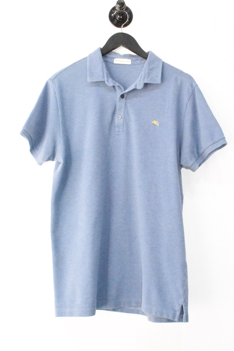 Dusk Blue Etro Polo, size L